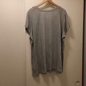 Joe Boxer Tops - Gray v-neck Shirt Joe Boxer Tops - Gray v-neck Shirt